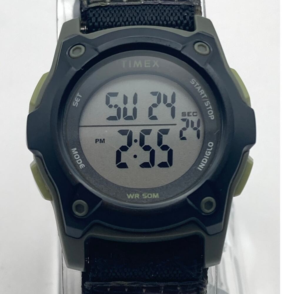 Timex Time Machine TW7C277500 Kids Digital Watch Camo Adjustable Strap WR 50m - Picture 3 of 16